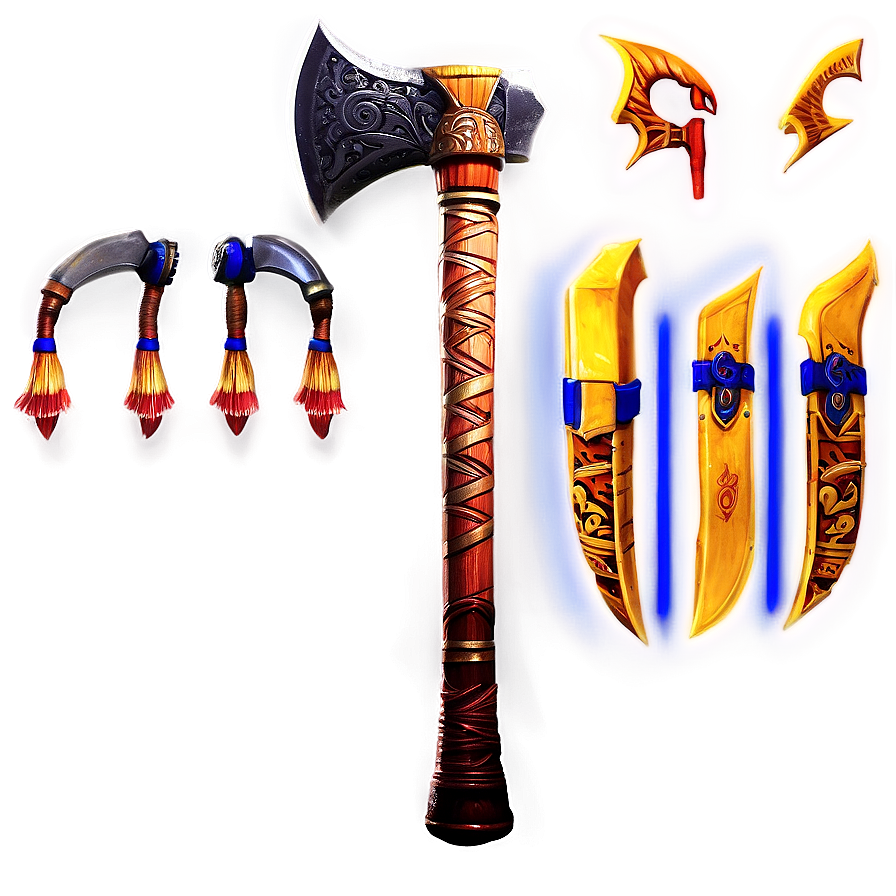 Ceremonial Axe Profile Png 6