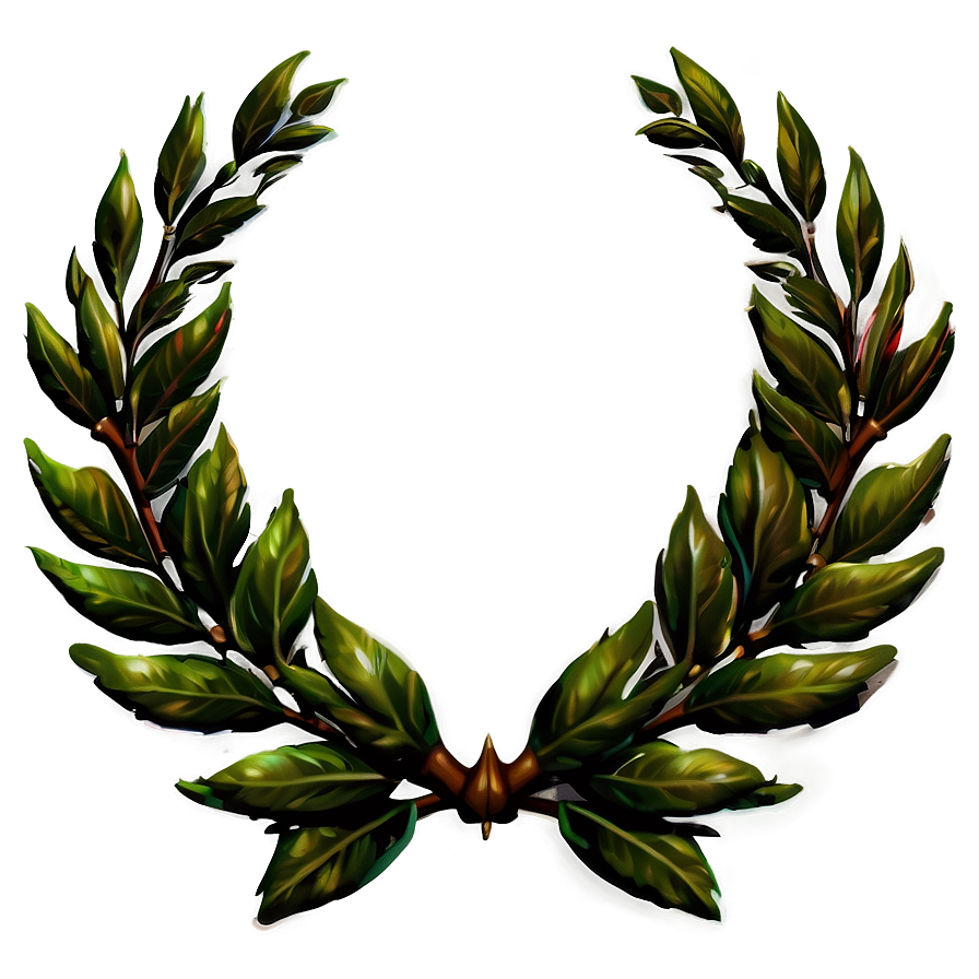 Ceremonial Laurel Wreath Png 06262024