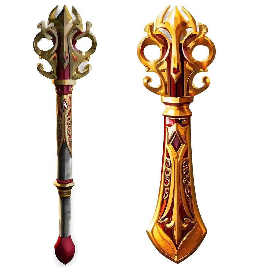 Ceremonial Scepter Png 06282024