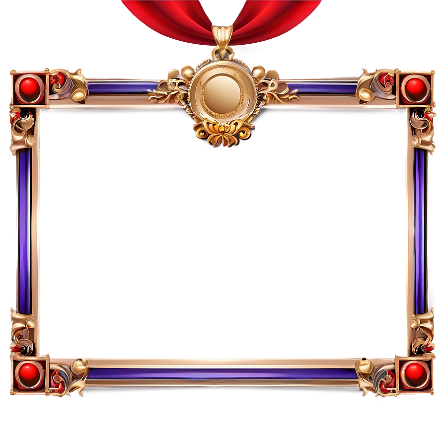 Certificate Frame Clipart Png Ftc32