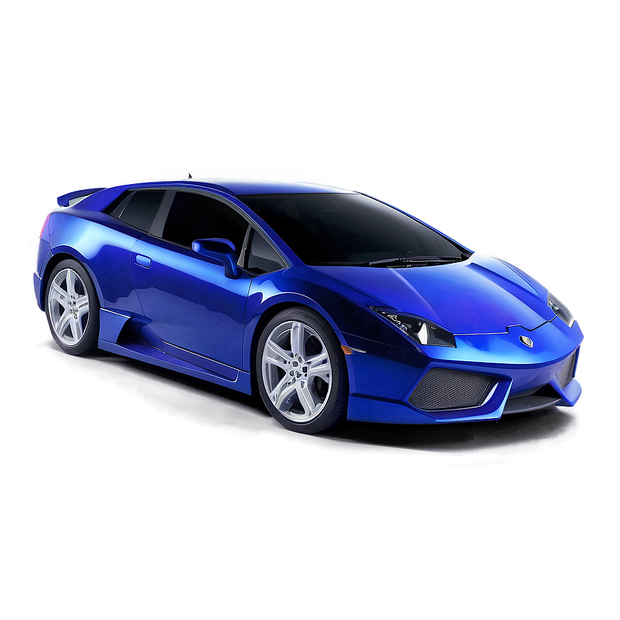 Cerulean Blue Car Render Png Pbl13