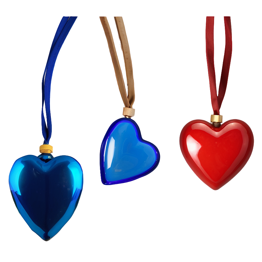 Cerulean Blue Heart Png 06272024