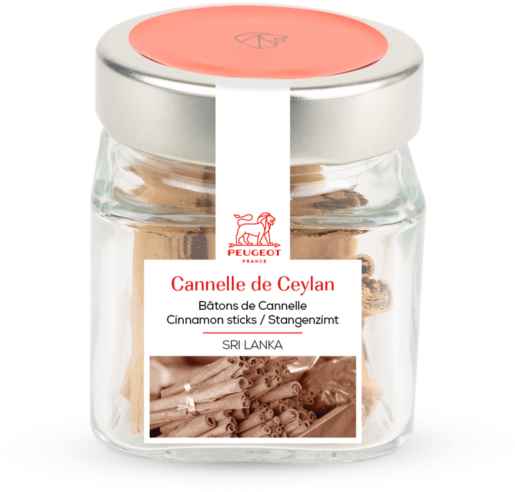 Ceylon Cinnamon Sticksin Glass Jar