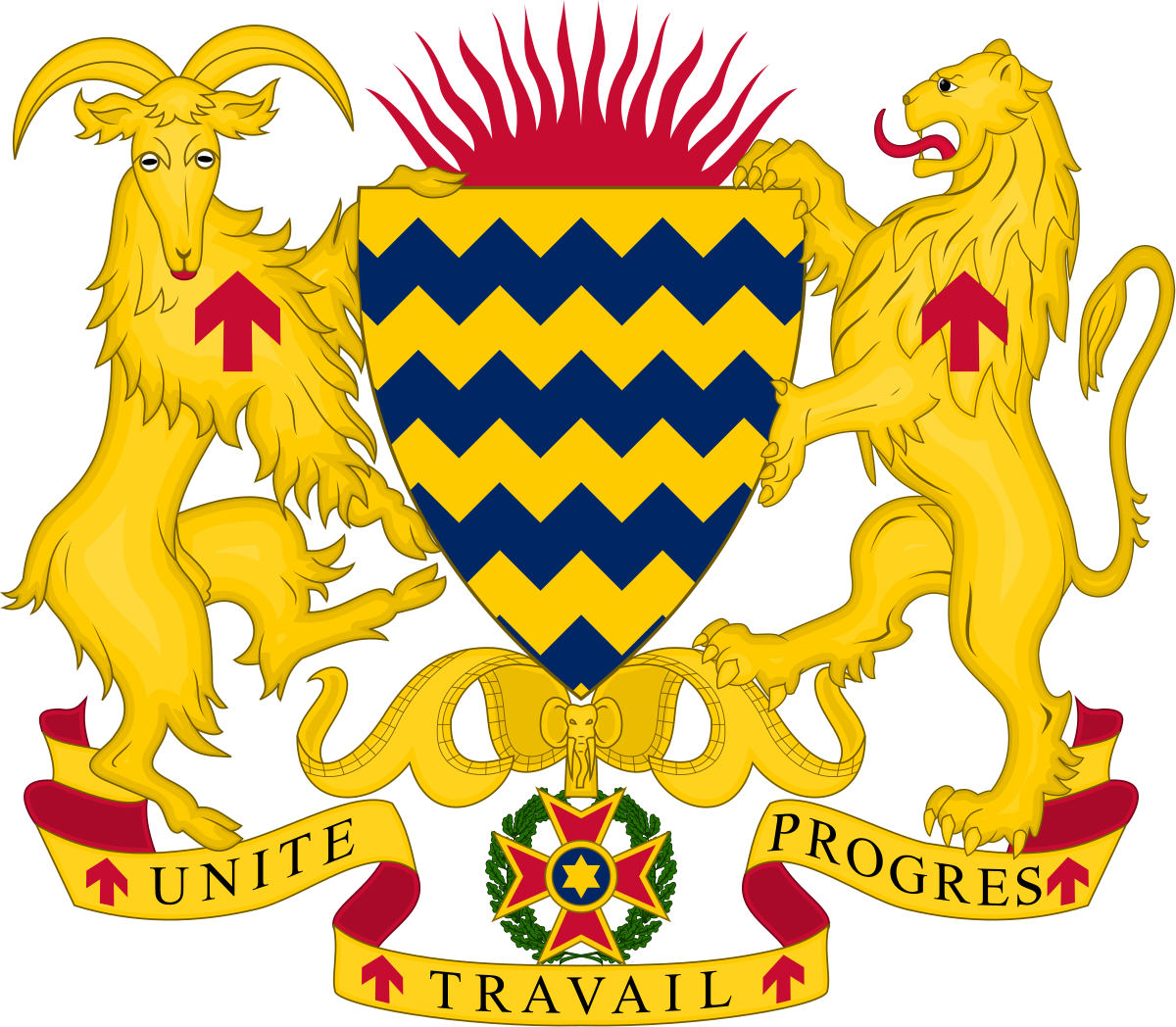 Chad National Coatof Arms