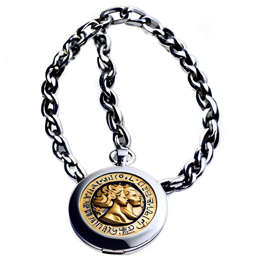Chain Locket Png 05042024