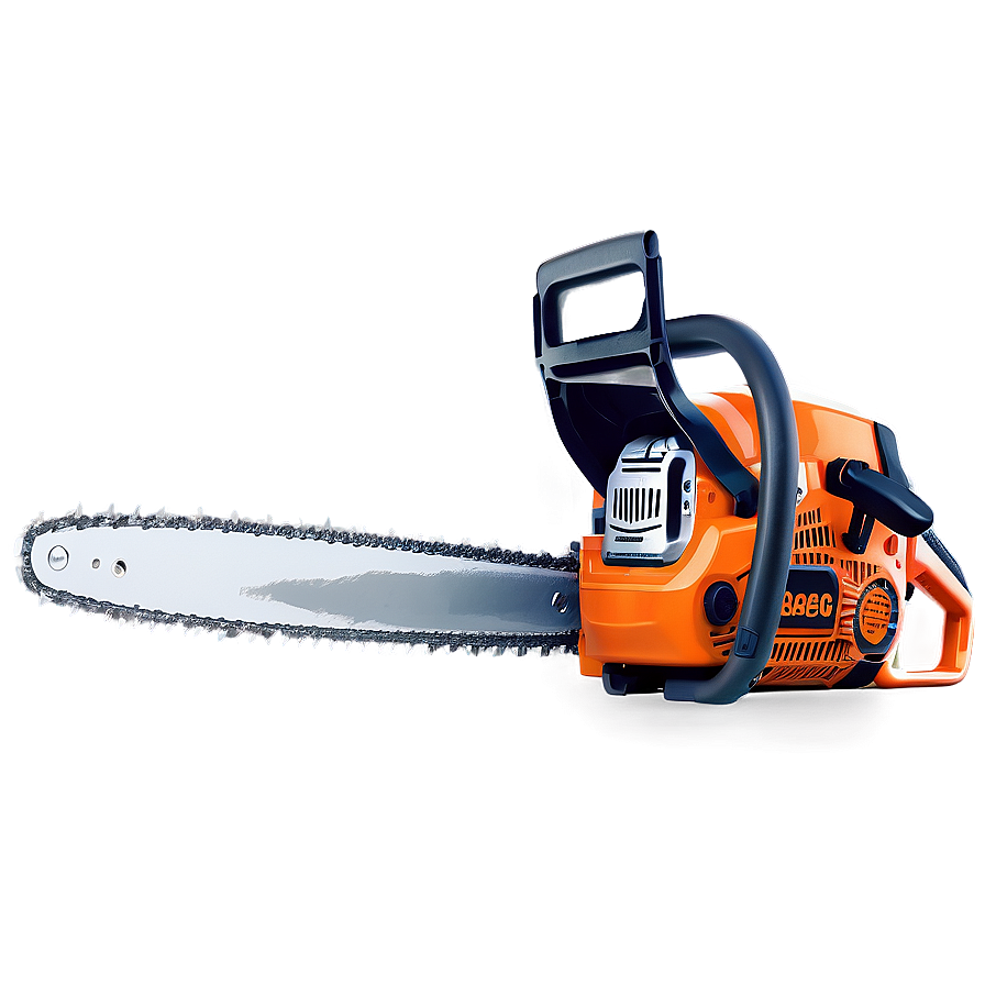 Chainsaw Cutting Tree Illustration Png Tqf