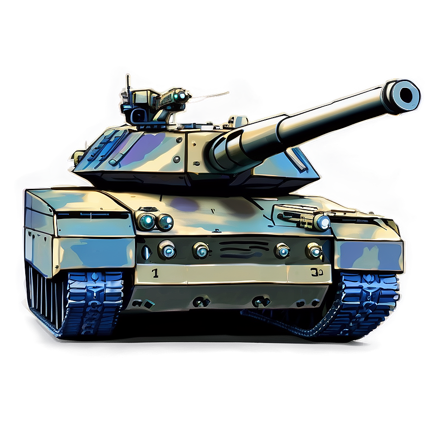 Challenger Battle Tank Png 06252024