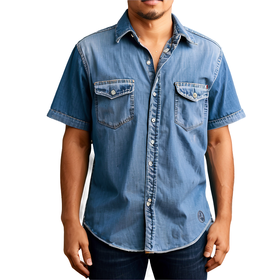 Chambray Shirt Pocket Layout Png 58