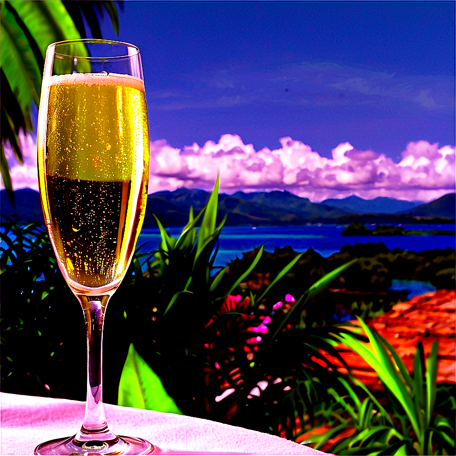 Champagne With View Png Kvo27