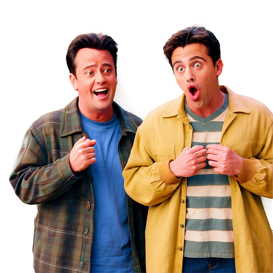 Chandler Bing And Joey Tribbiani Png 06242024