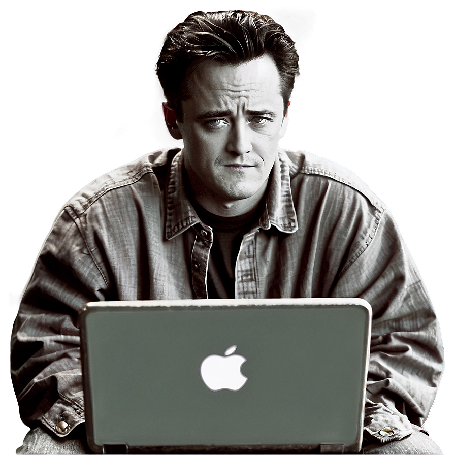 Chandler Bing's Laptop Png Wcc32