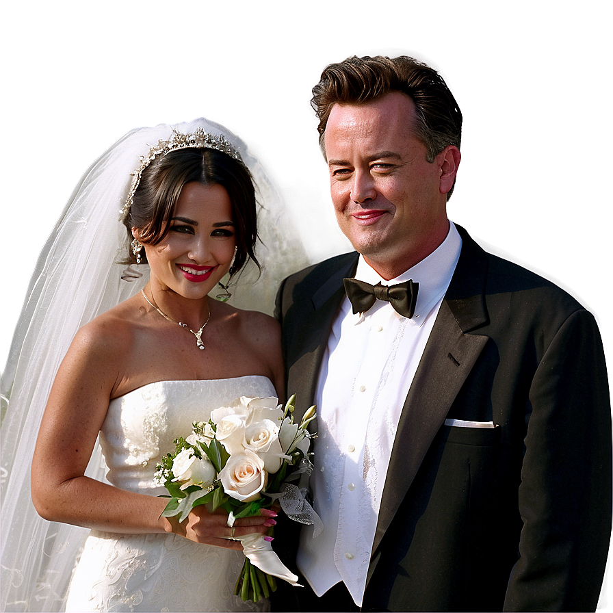 Chandler Bing's Wedding Png 28