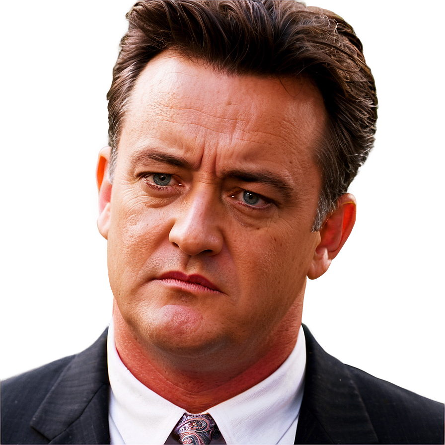 Chandler Bing Sarcastic Face Png Vci