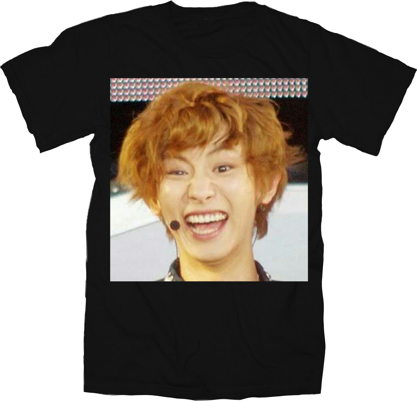 Chanyeol Laughing Printed Tshirt