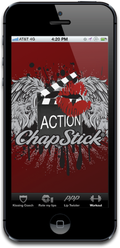 Chap Stick App Screen