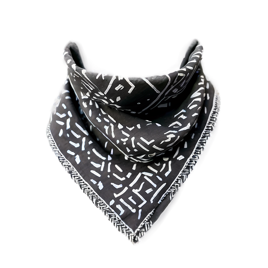 Charcoal Bandana Headwear Png 05242024