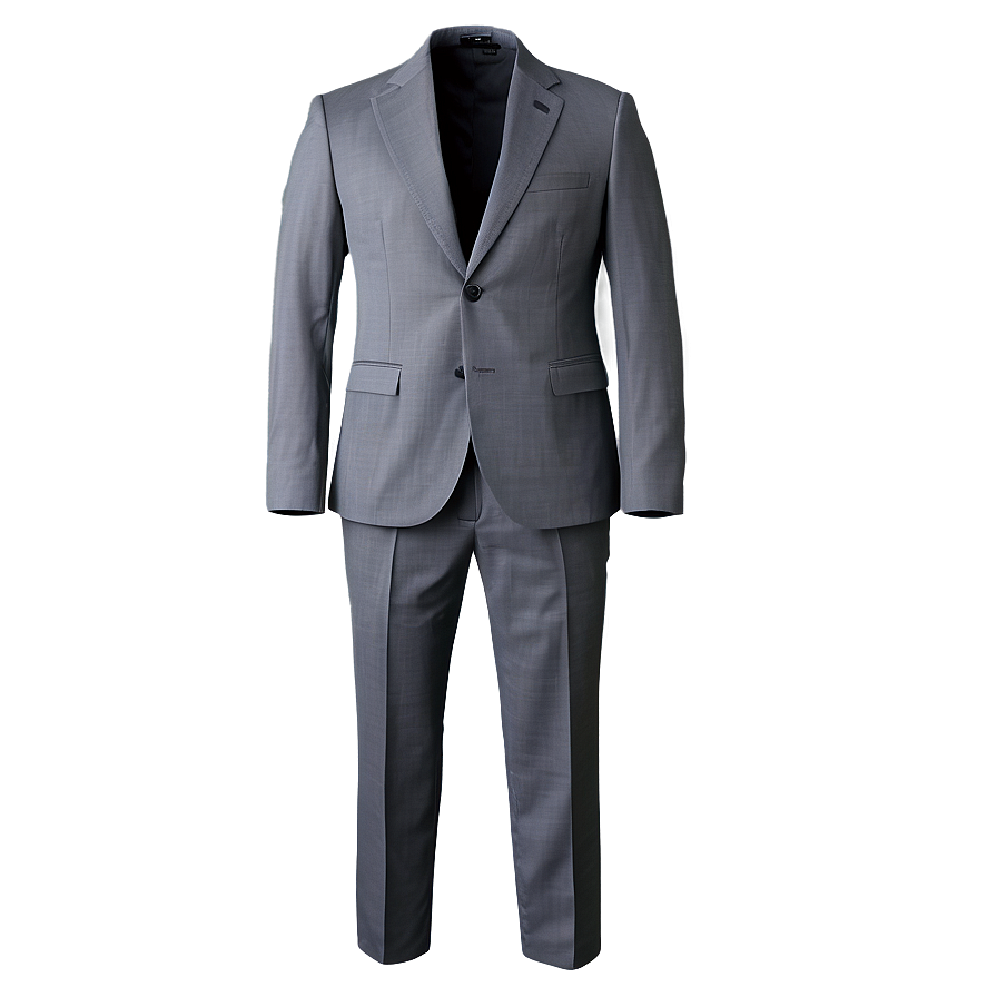 Charcoal Grey Suit And Tie Png Ojj