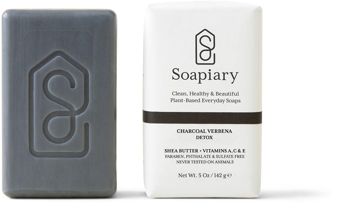 Charcoal Verbena Detox Soap Bar
