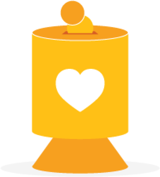 Charity Donation Box Graphic