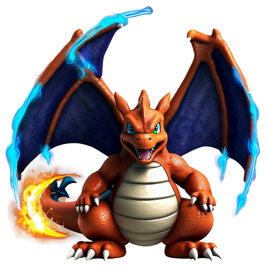 Charizard Legendary Pose Png Mpm21