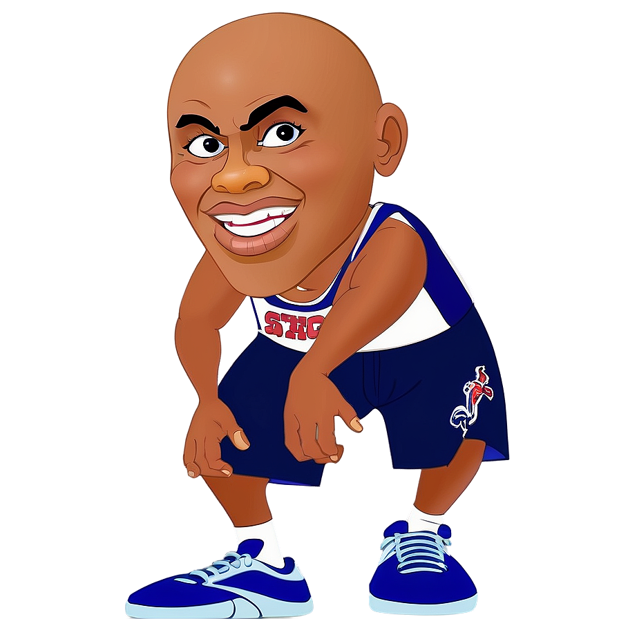 Charles Barkley Animated Character Png 06252024