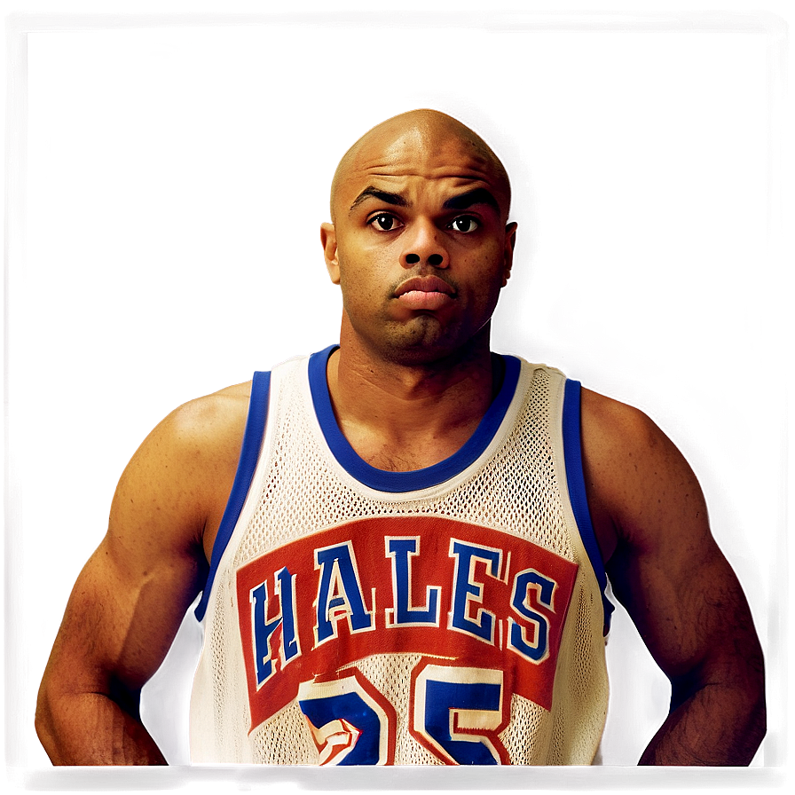 Charles Barkley Vintage Poster Png Vcc