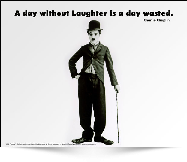 Charlie Chaplin Laughter Quote