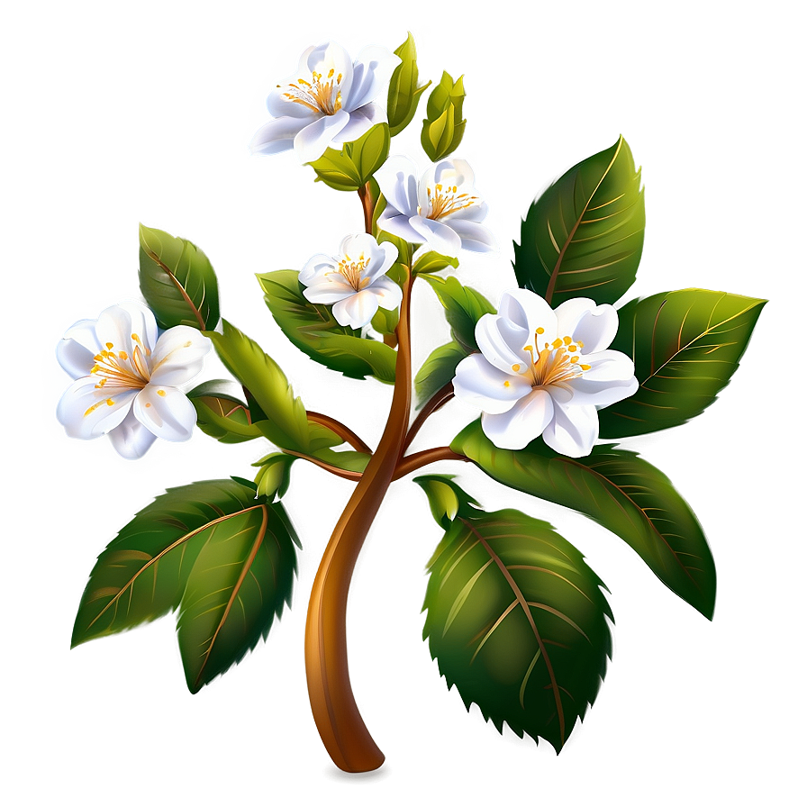 Charming Blossom Clipart Png 06202024