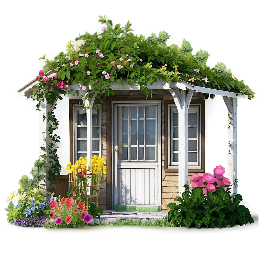 Charming Cottage Garden Png 06202024