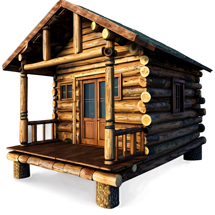 Charming Log Cabin Interior Png 86