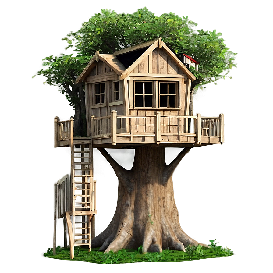 Charming Tree House Png Kls