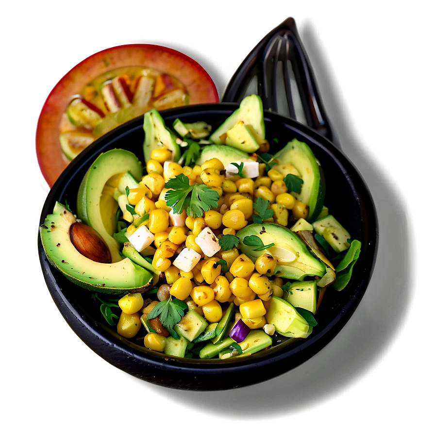 Charred Corn Avocado Salad Png 05232024