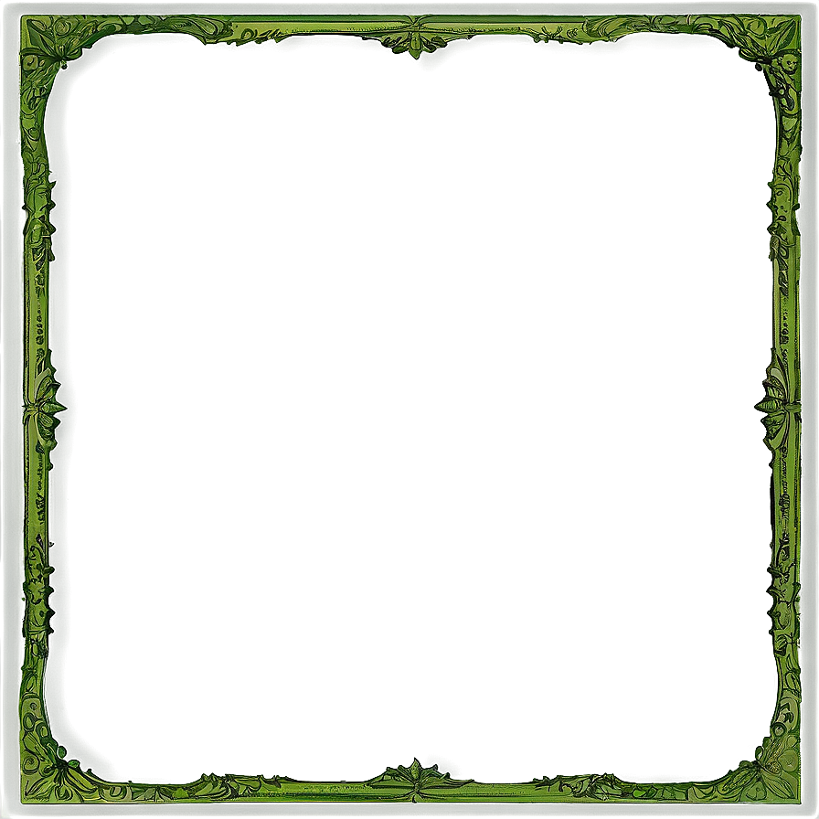 Chartreuse Green Frame Png Vhp69