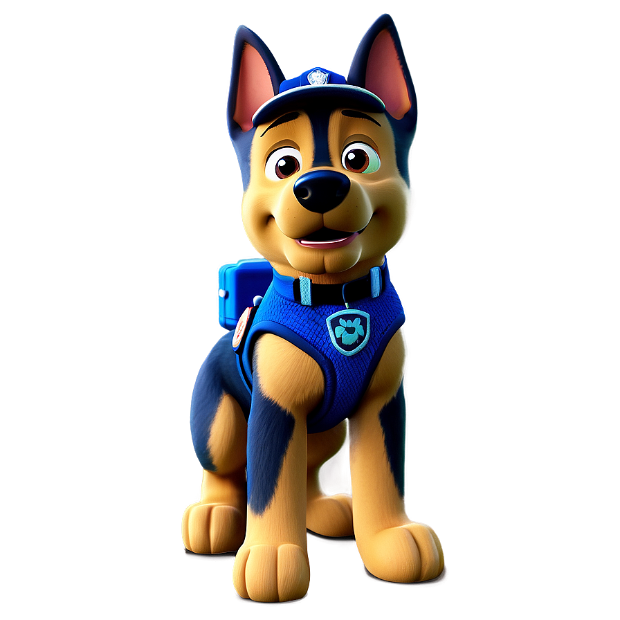 Chase German Shepherd Paw Patrol Png Rqr10