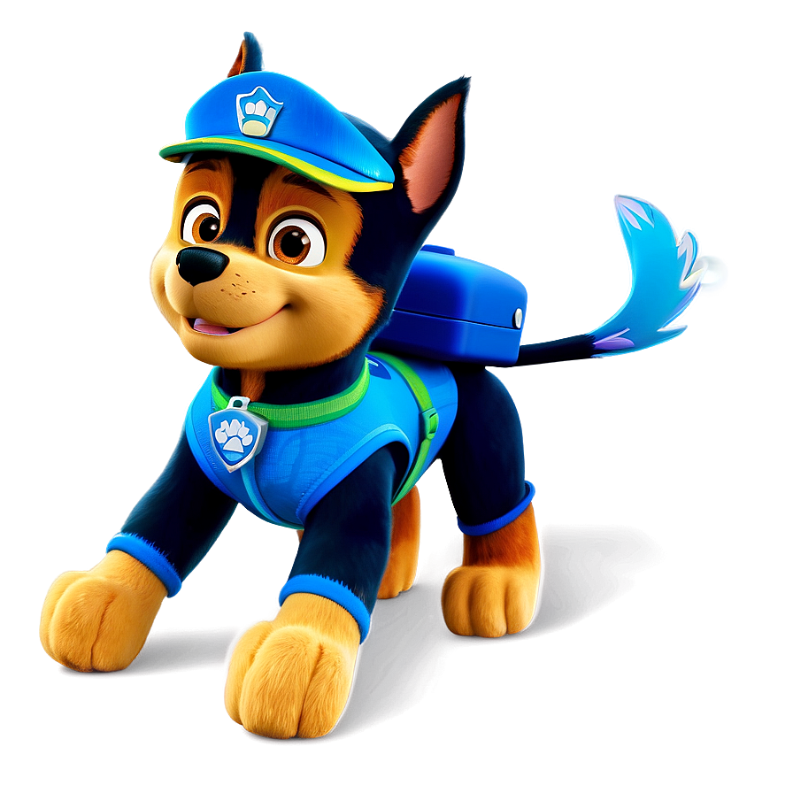 Chase Paw Patrol Pose Png Kvn1