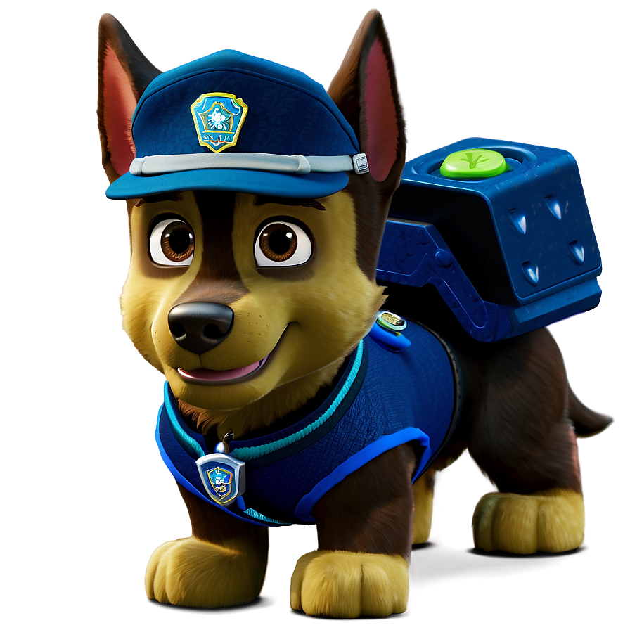 Chase Police Dog Paw Patrol Png 19