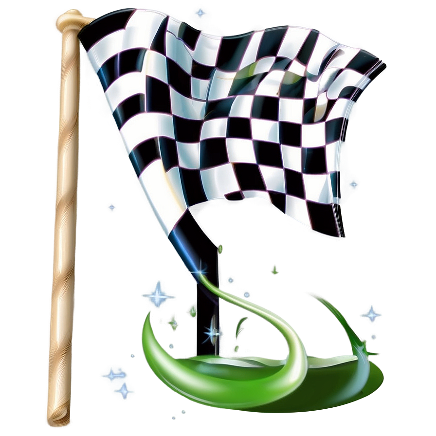 Checkered Flag Celebration Graphic Png 98