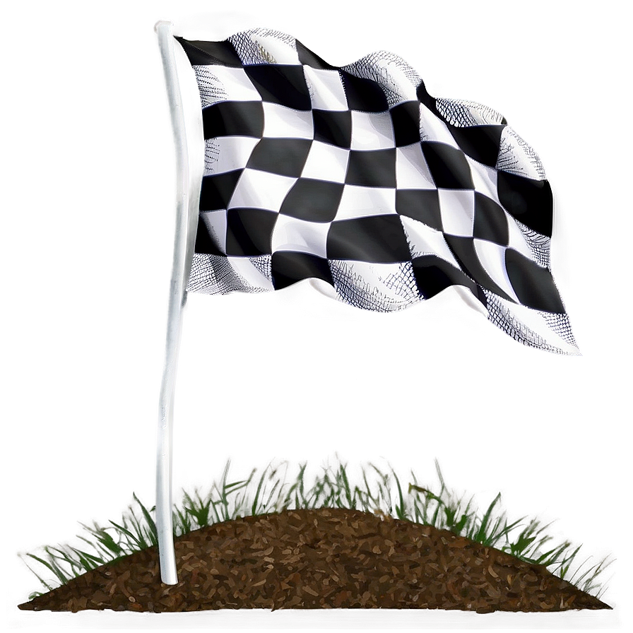 Checkered Flag Speed Competition Png Nht73