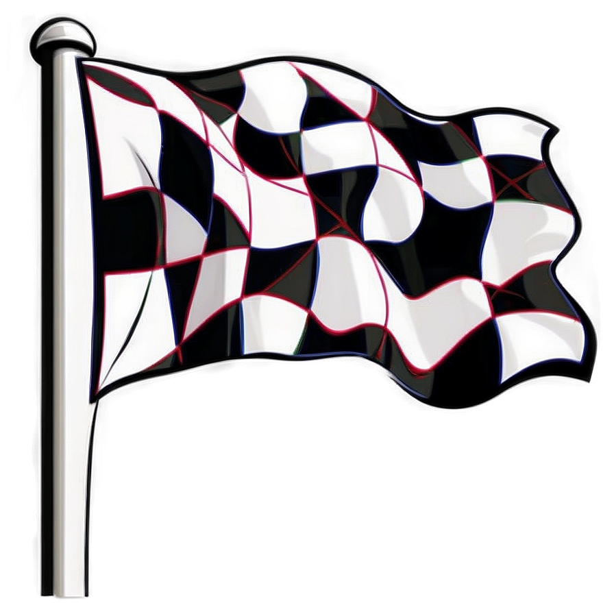 Checkered Flag Vector Art Png Xur