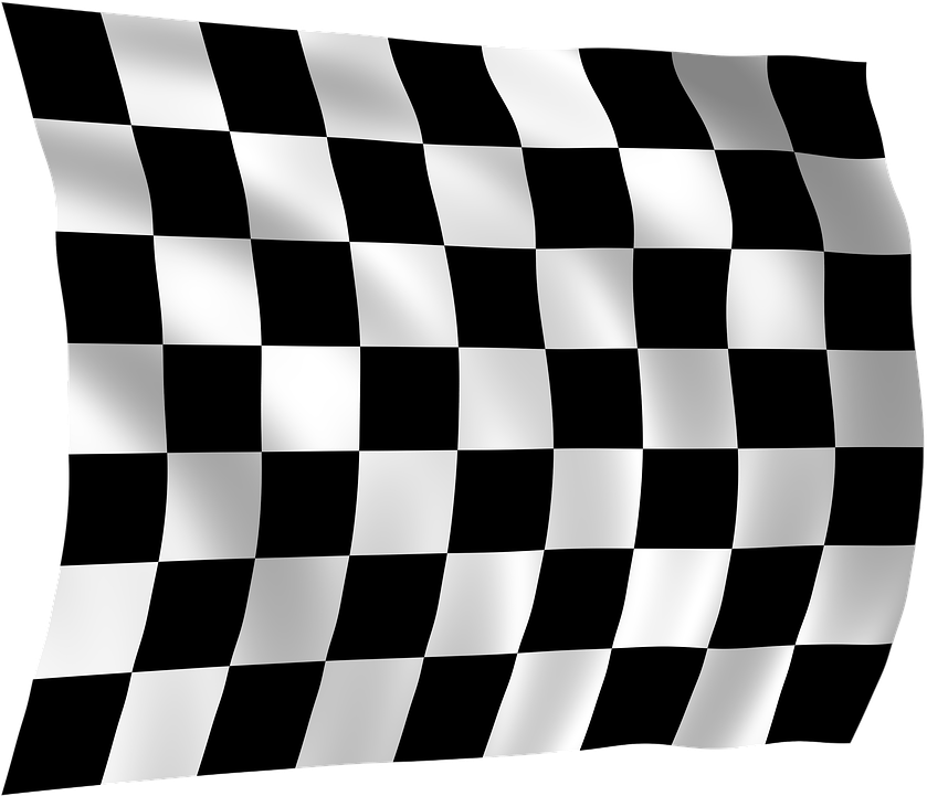 Checkered Flag Waving