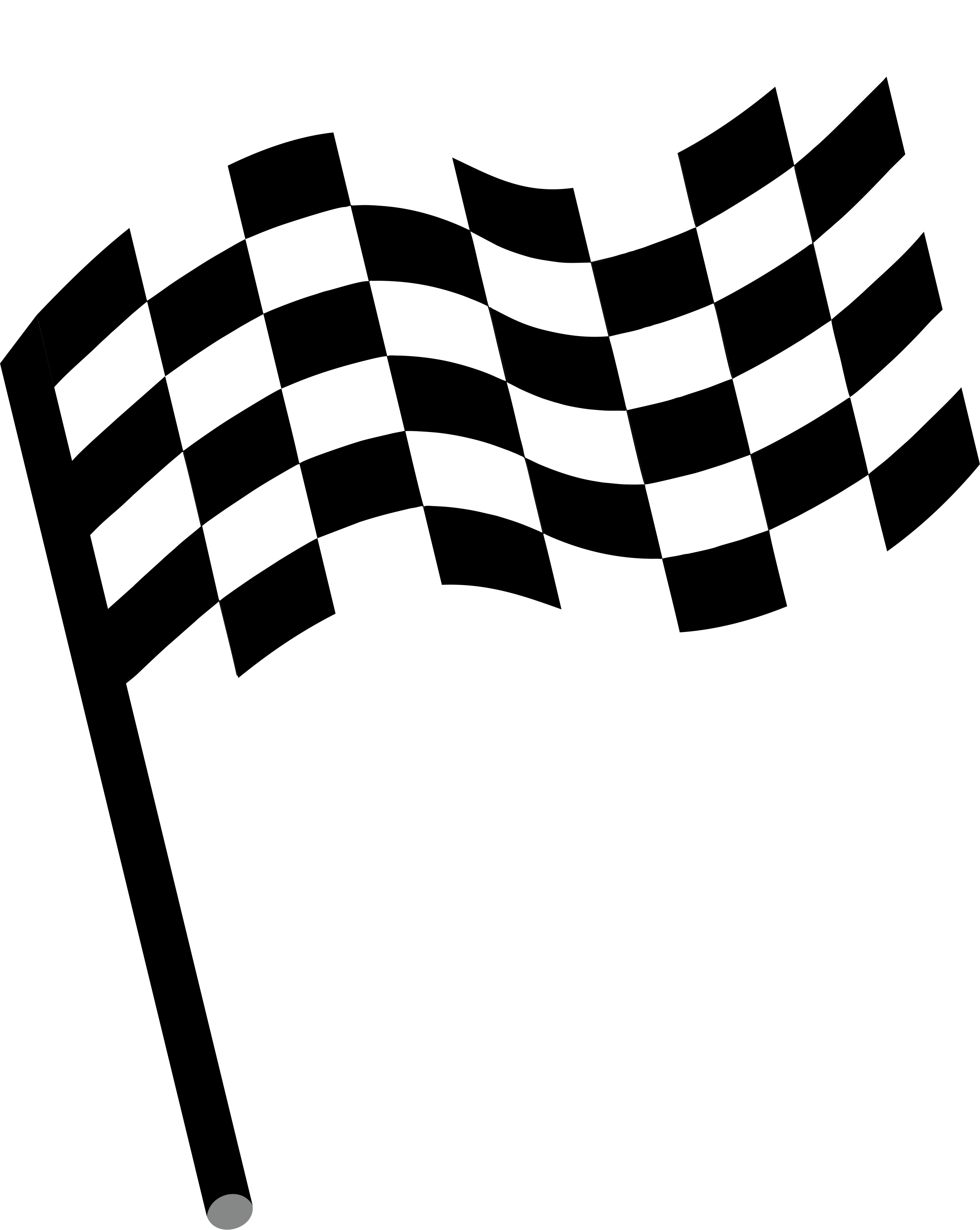 Checkered Racing Flag Graphic