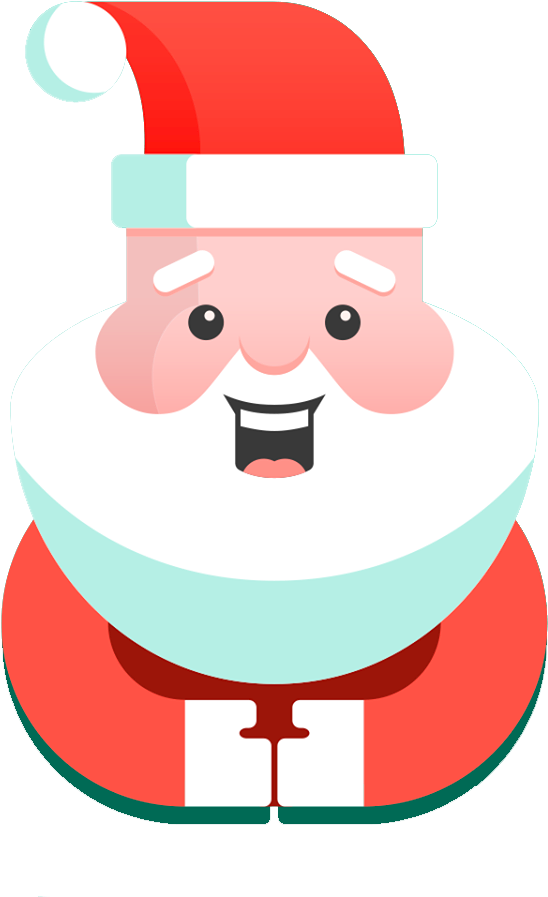 Cheerful Cartoon Santa Claus.png