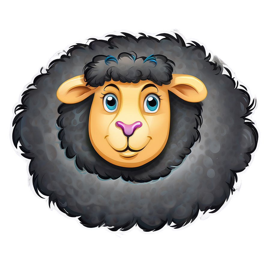 Cheerful Cartoon Sheep Png Rio