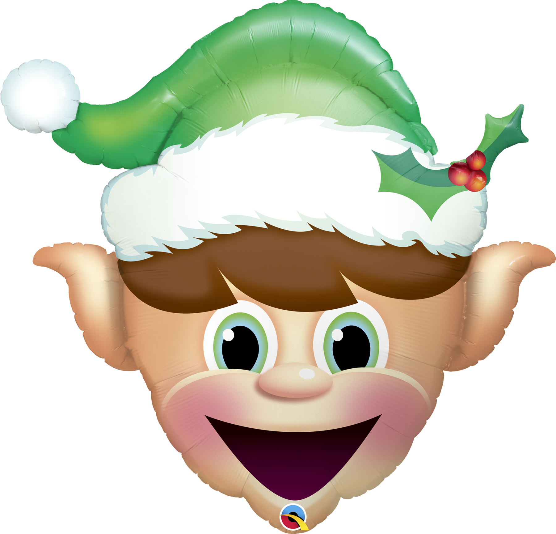 Cheerful Christmas Elf Emoji