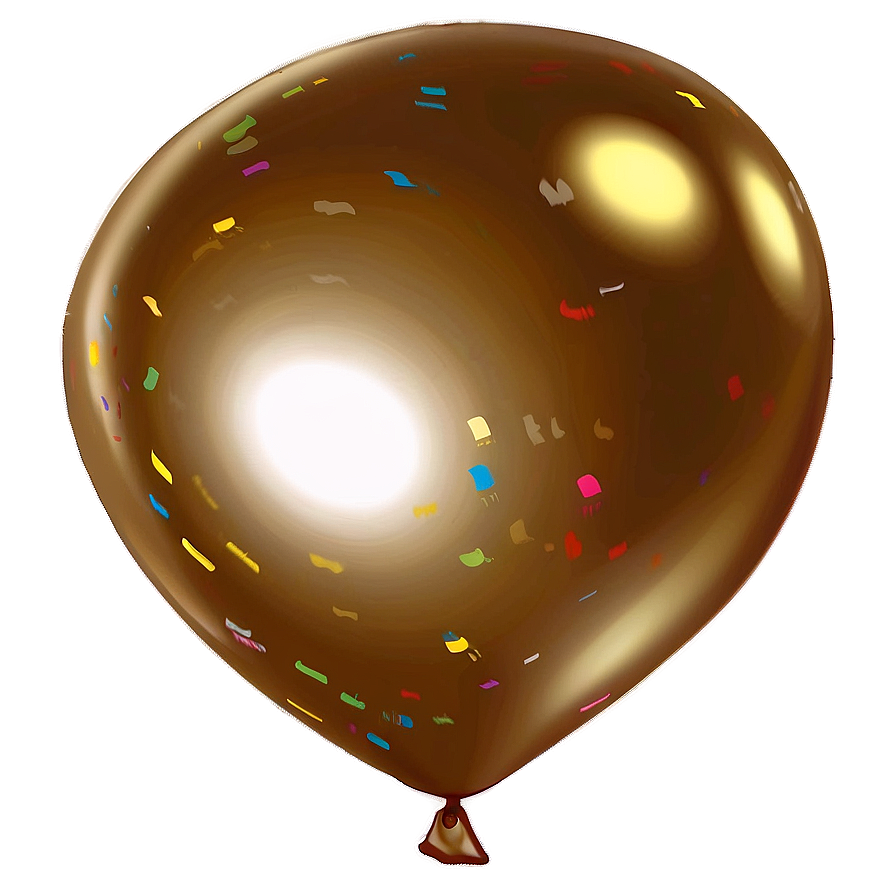 Cheerful Gold Balloon Png Tck