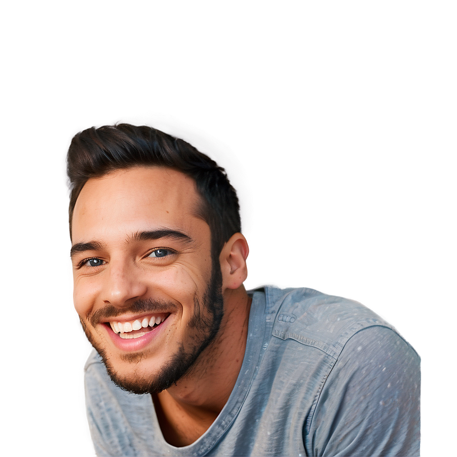 Cheerful Guy Clipart Png 06272024