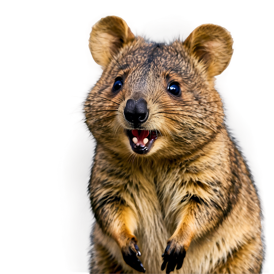 Cheerful Quokka Expression Png Xiu45