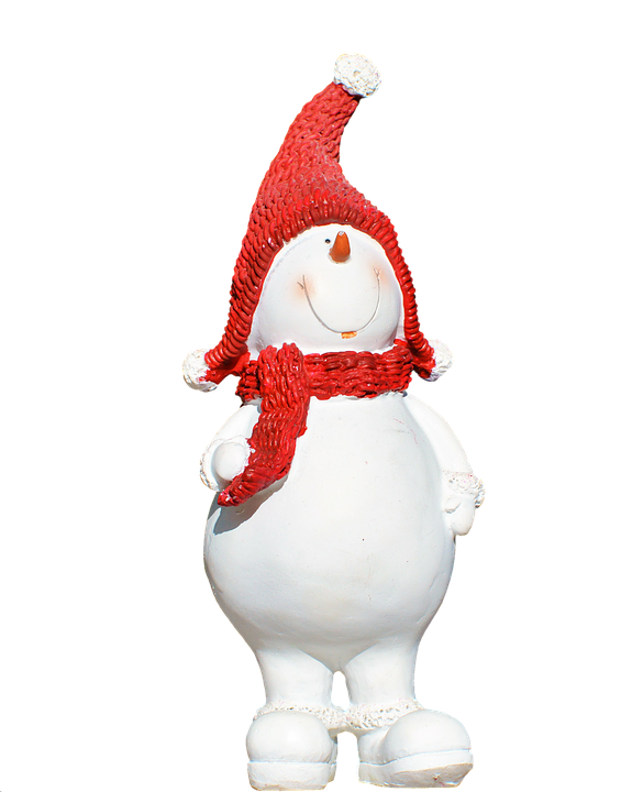 Cheerful Snowman Red Winter Accessories