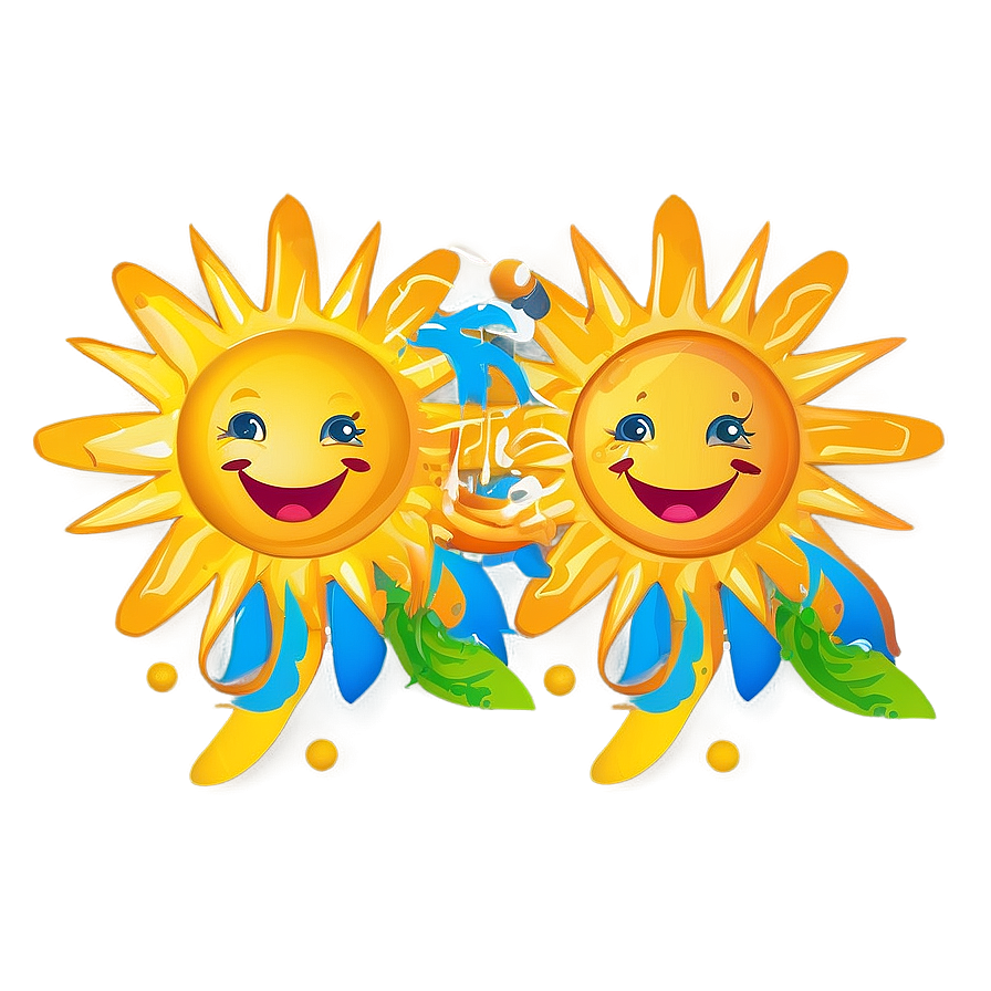Cheerful Sun Graphic Png 05062024