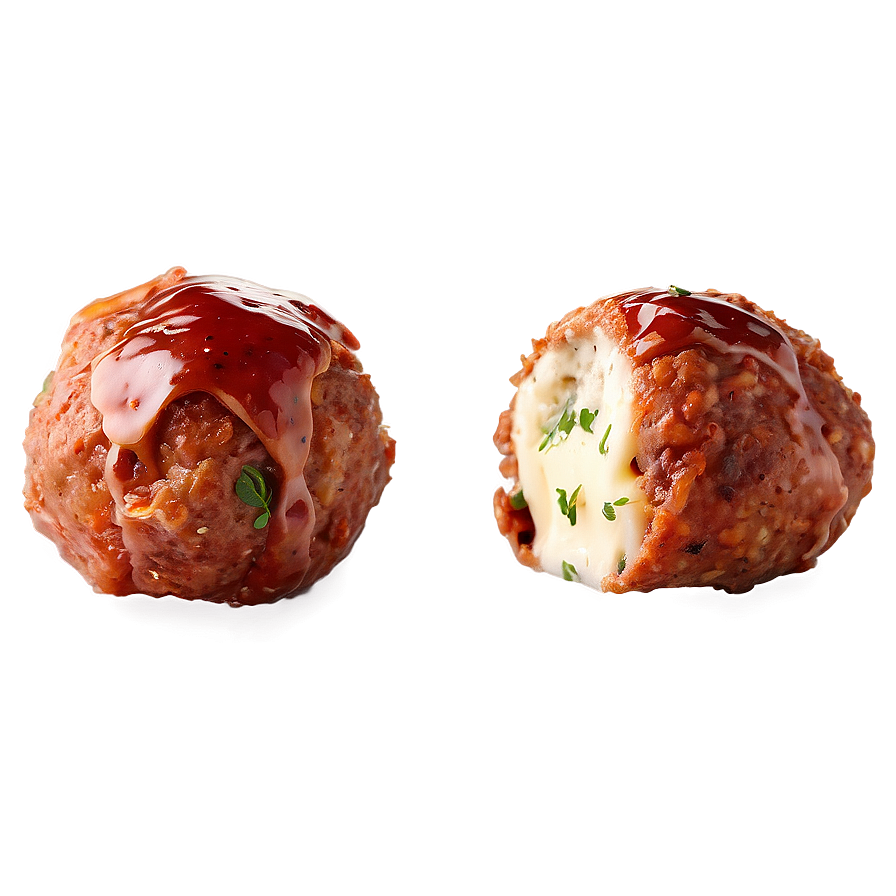 Cheese Stuffed Meatball Png 4